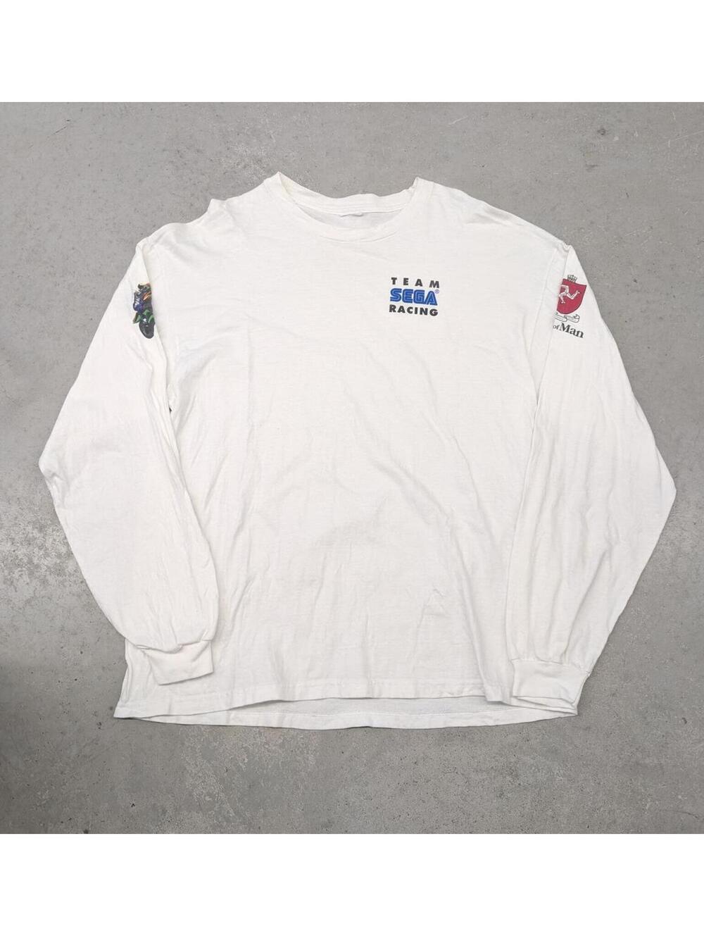 Vintage Sega Team Racing Manx Super Bike Isle of Man Shirt